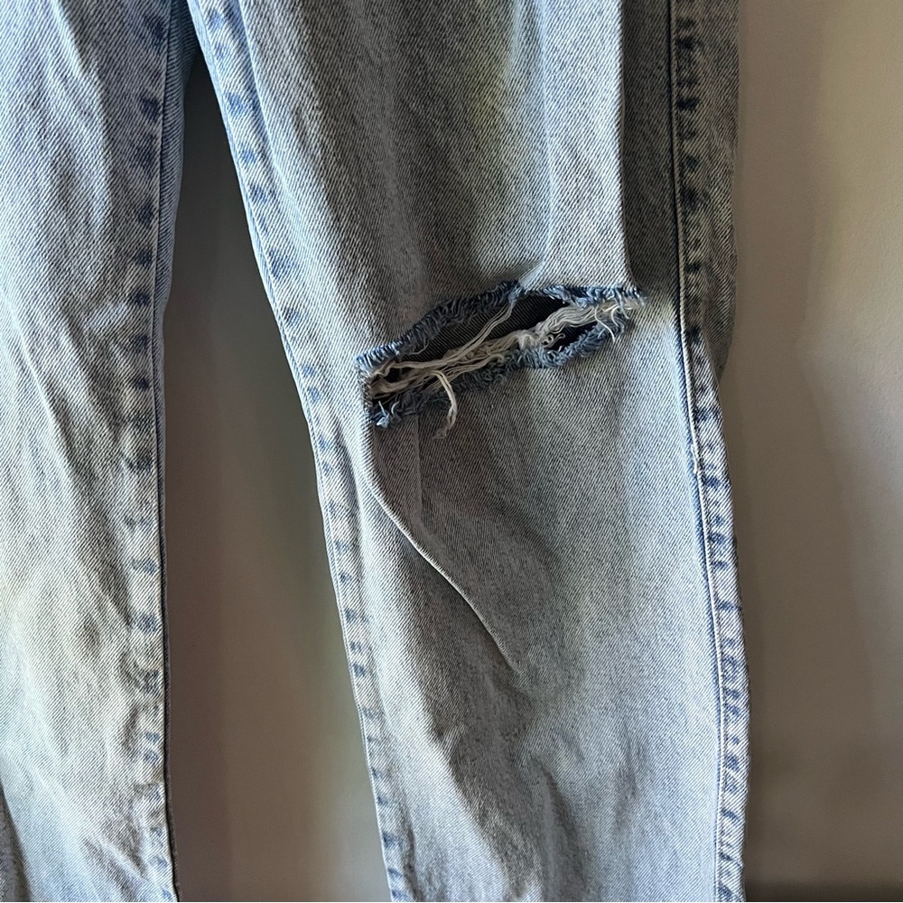 Zara High Waisted Straight Leg - Picture 5 of 6